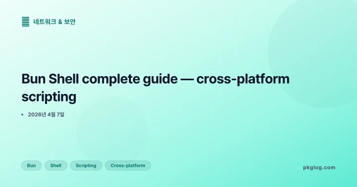 Bun Shell complete guide — cross-platform scripting