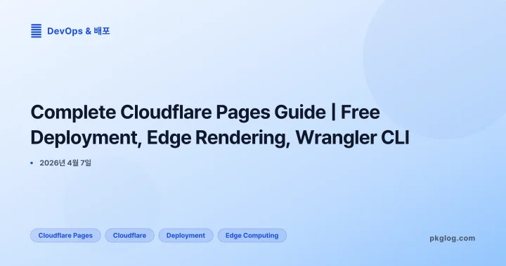 Complete Cloudflare Pages Guide | Free Deployment, Edge Rendering, Wrangler CLI