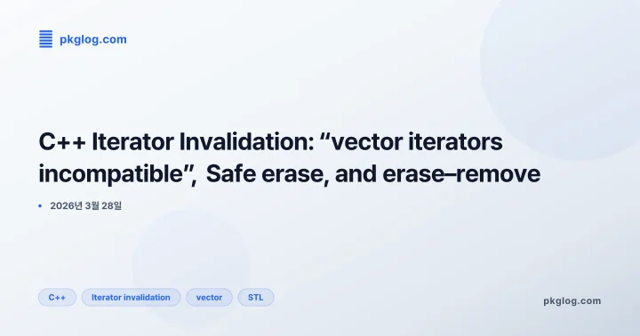 C++ Iterator Invalidation: “vector iterators incompatible”, Safe erase, and erase–remove