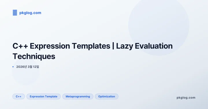 C++ Expression Templates | Lazy Evaluation Techniques