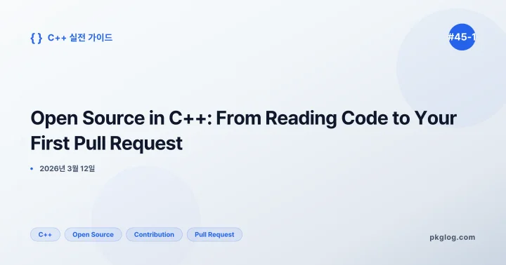 Open Source in C++: From Reading Code to Your First Pull Request [#45-1]