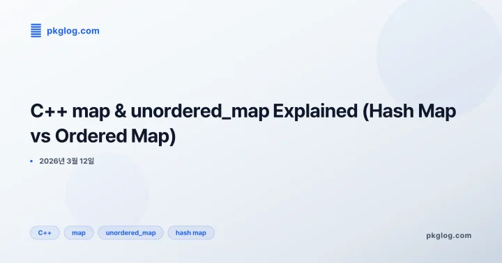 C++ map & unordered_map Explained (Hash Map vs Ordered Map)