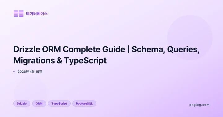 Drizzle ORM Complete Guide | Schema, Queries, Migrations & TypeScript