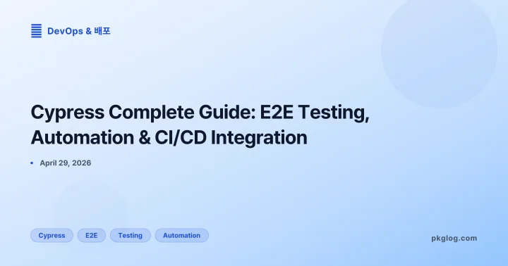 Cypress Complete Guide: E2E Testing, Automation & CI/CD Integration
