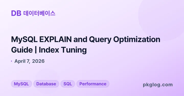 MySQL EXPLAIN and Query Optimization Guide | Index Tuning
