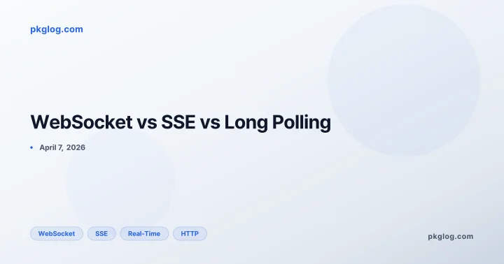 WebSocket vs SSE vs Long Polling